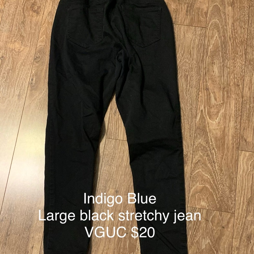 Maternity black jeans